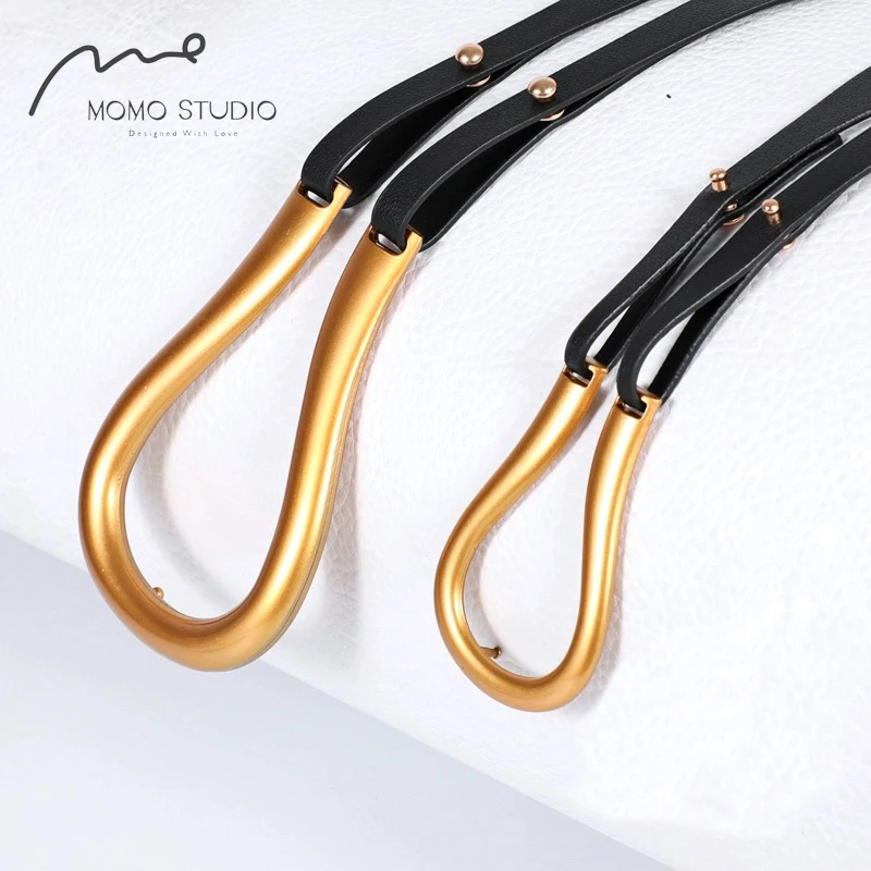 

Designer Metal Chain Belts For Women High Quality Knot Soft Leather Long Waistband Female Waist Wide Coat Dress Belt Cummerbund