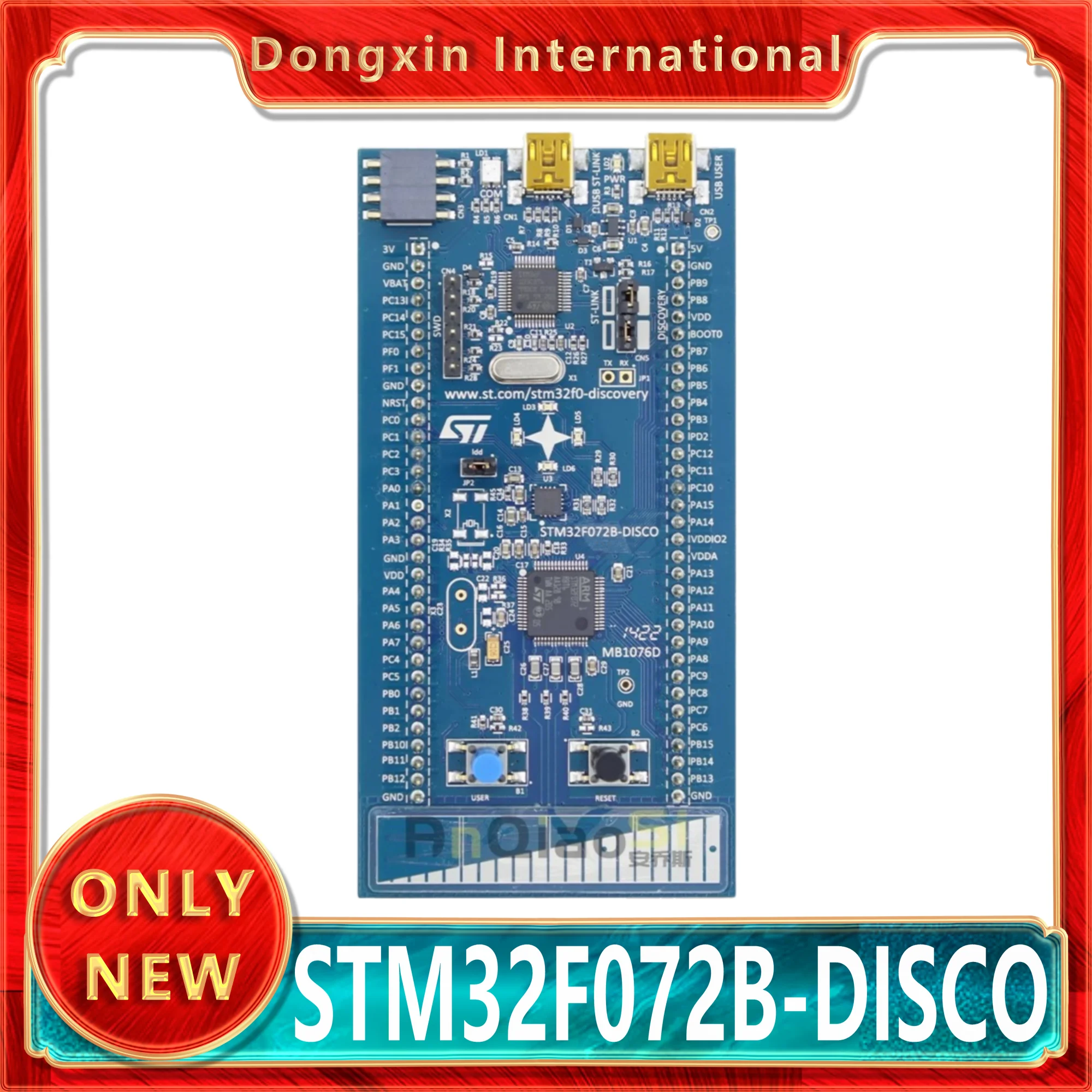 

Original STM32F072B-DISCO Development Board Exploration Kit MCU STM32F072RBT6
