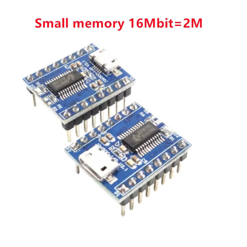 JQ6500-16p-16Mbit Voice Module MP3 Module 32Mbit 128Mbit Serial Port Control Broadcast