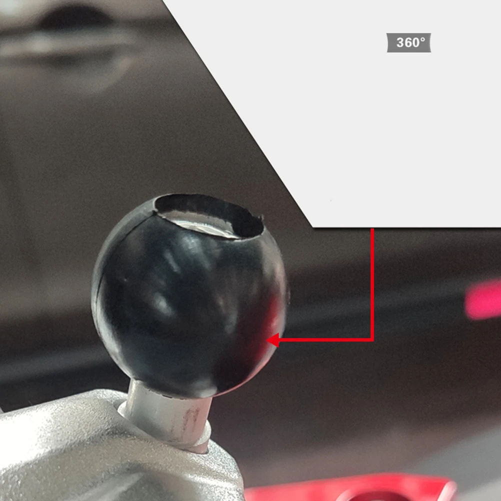 

M8 Screw Fixation Stand Adapter Ball Head Kit Cellphone Mount Replacement Camera Phone Holder Bike Motorcycle Car