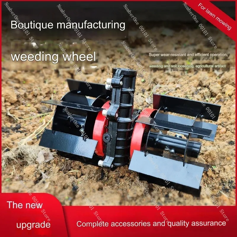 For Micro Tiller Gearbox, Small Household Rotary Cultivator Transmission for Weeding Trenching Soil Turning, Replacement Part