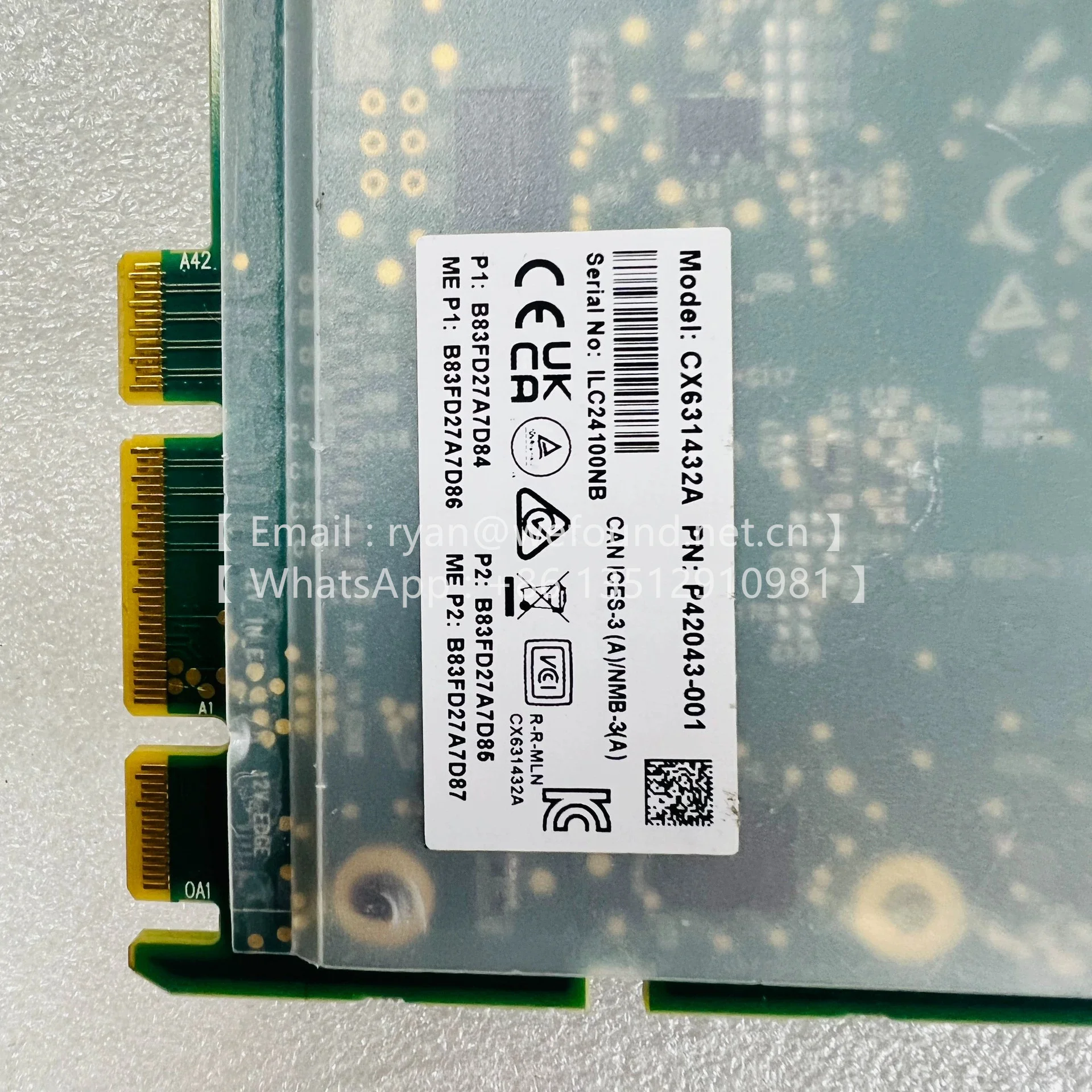 P42041-B21 MCX631432AS‐ADAI Adaptador Ethernet 10/25Gb SFP28 OCP3 de 2 puertos