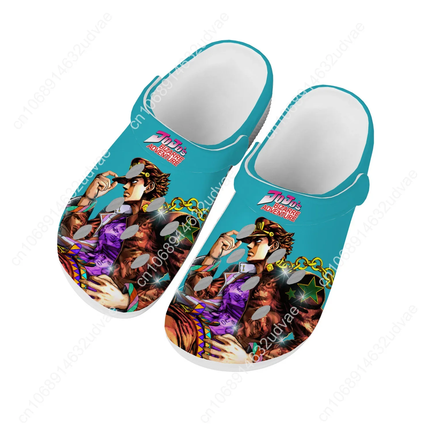 

Jojos Bizarre Adventure Sandals Men Women Teenager Fashion Water Shoes Garden Breathable Comfort Beach Custom Slippers