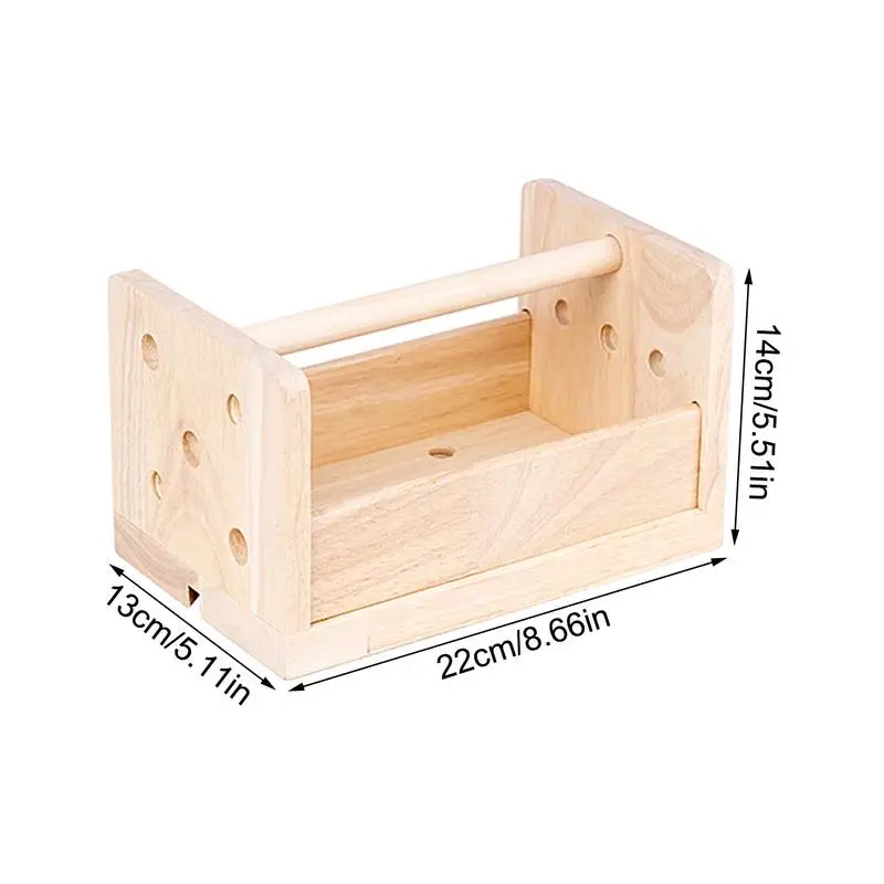 Wooden Pretend play Game Puzzle Montessori Disassembly Set Simulation Multi-functional Children Toolbox Toy Holiday Gift