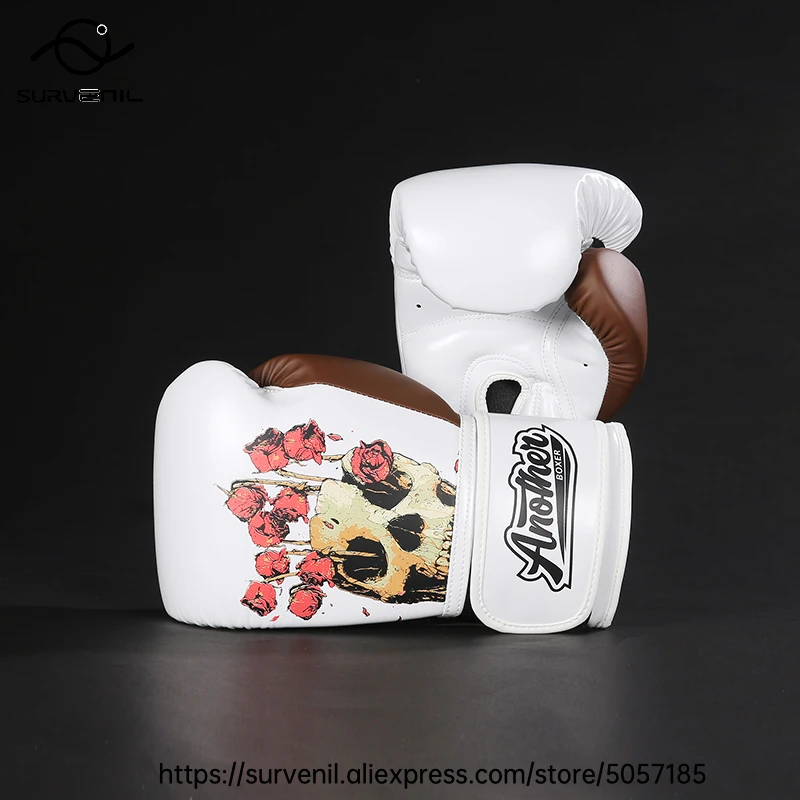 

Boxing Gloves for Men Women Wrist Knuckle Protection Hook and Loop 5 Layer Foam Padding BJJ MMA Sparring Fight Muay Thai Glove