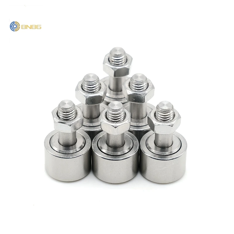 1Pcs CF6  KR16 Cam Follower bearing M6X16X28.2 mm SUS304 Stainless Steel Needle roller bearing with bolt