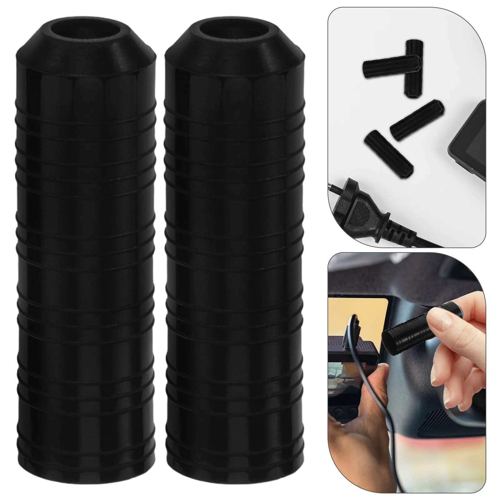 

4Pcs Waterproof Caps Durable Material Line Protection Easy Install Versatile Design Multiple Covers Garden