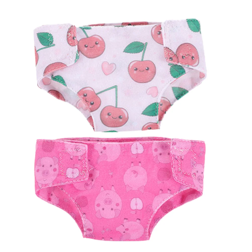 

2 Pcs Clothes Girls Accessories Pretend Play Toy Panties Toys for