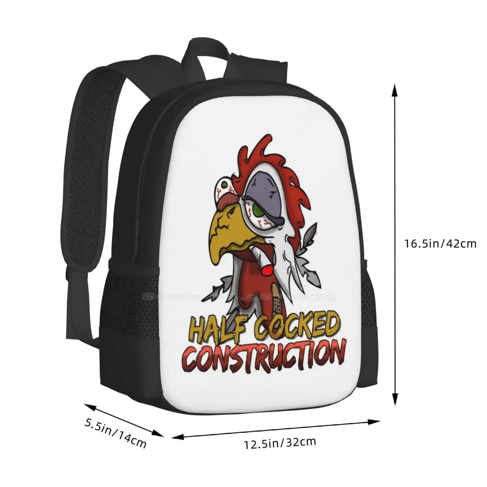 شركة البناء نصف كوكيد رائجة البيع حقيبة مدرسية على ظهره حقائب الموضة نصف كوك شركة البناء عامل القبعة الصلبة #3