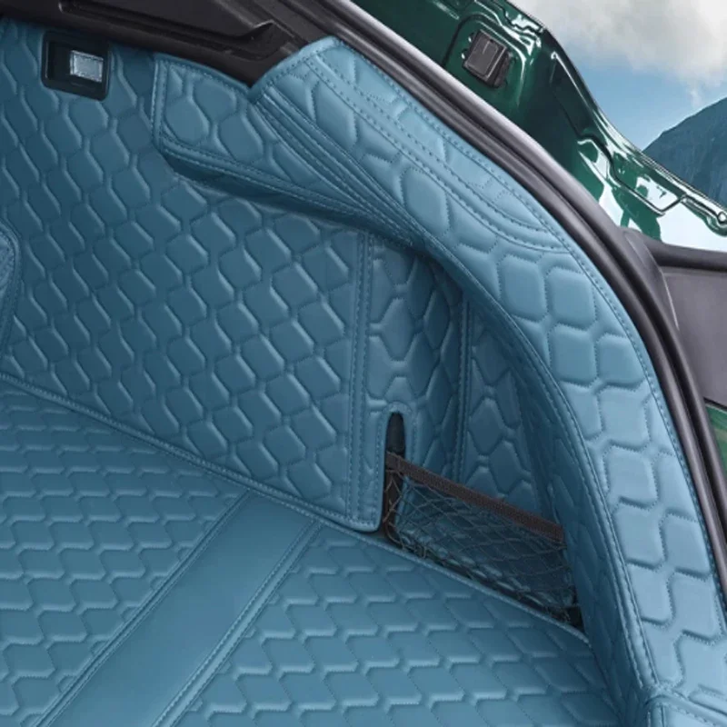 ل MG MG7 2023-2025 سيارة الخلفي الجذع حصيرة في جميع أنحاء الجذع وسادة التمهيد البضائع بطانة غطاء بات مقاوم للماء كامل Encirclement الملحقات #6