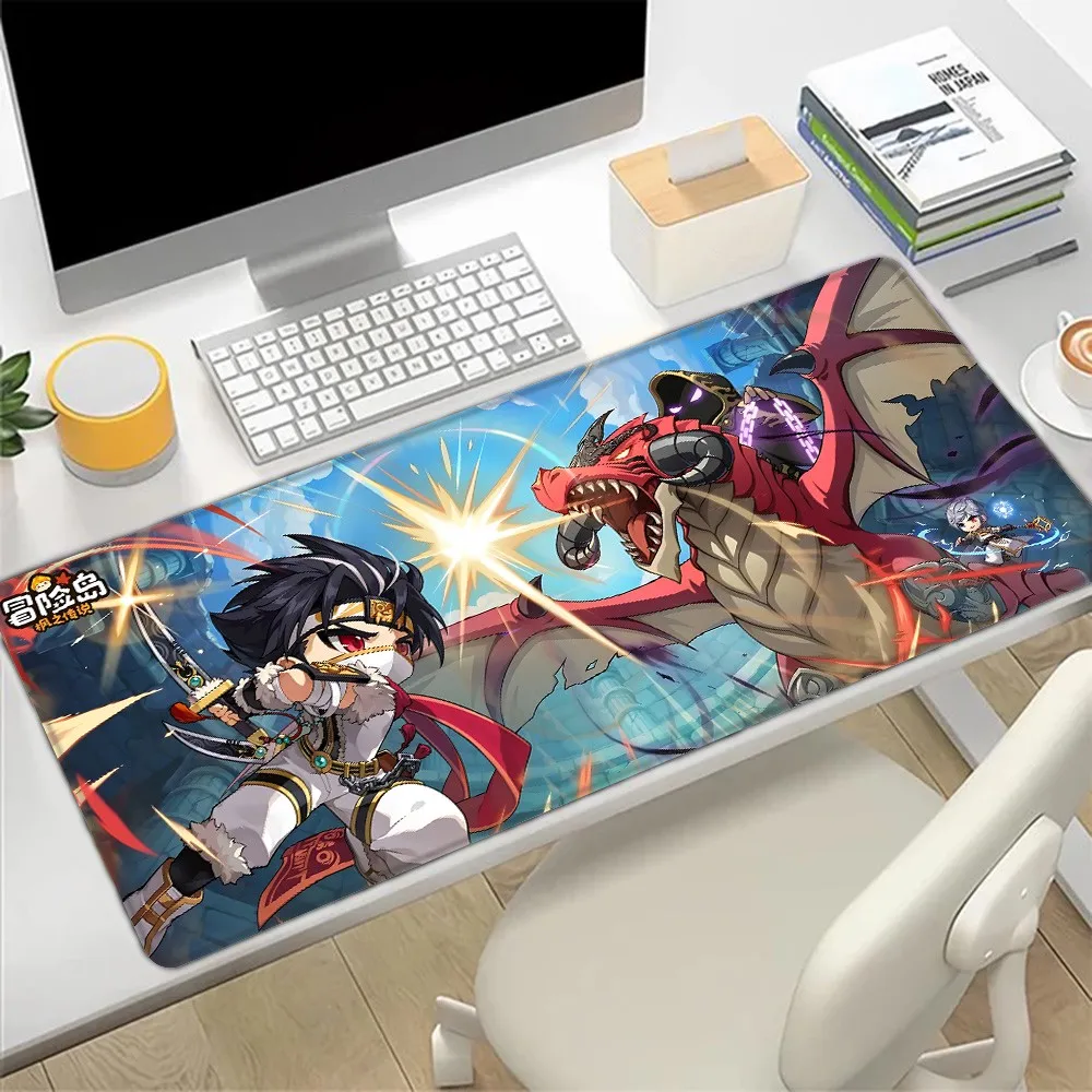 MM-Maple Story Beginner Pattern Game Mousepad Large Pads Rubber Mouse Mat MousePad Desk Gaming Mousepad Cup Mat