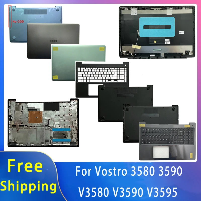 

Новинка для Dell Vostro 3580 3590 V3580 V3590 V3595; аксессуары для ноутбуков, задняя крышка ЖК-дисплея, упор для рук или нижняя часть 0TT70D YF3YM