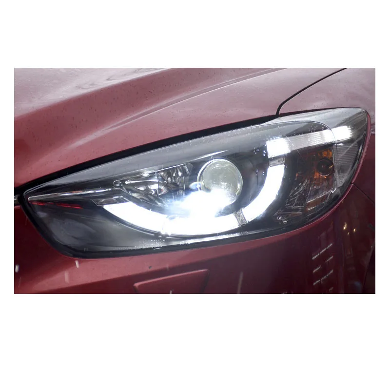 Faro led HD de alto brillo para mazda cx-5 cx5 2012 2013 2014 2015 2016, kits de actualización de circulación diurna exterior