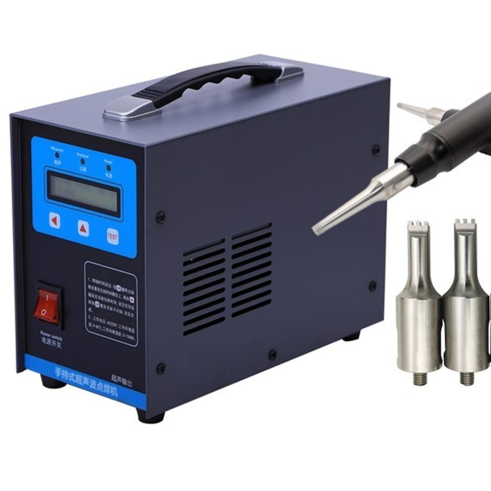 Portable Hand‑Held Ultrasonic Spot Welding Machine 28KHz 1000W 220V CNC Plastic Spot Welder for Plastic Joining Processing