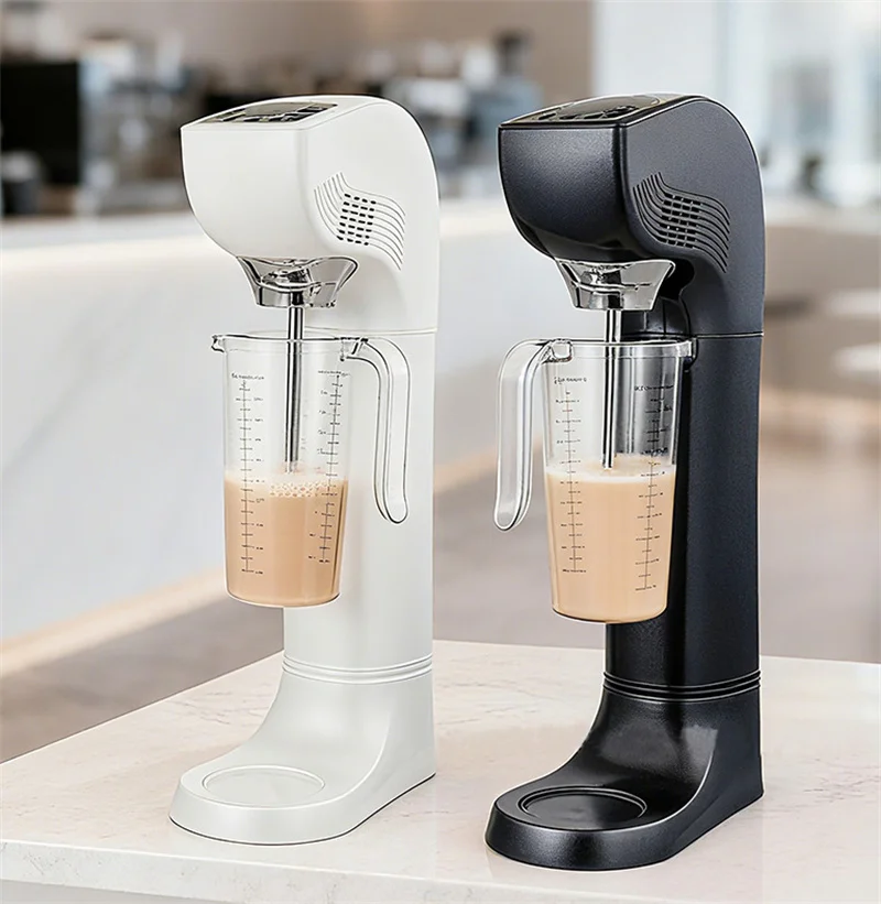Professional Milkshake Machine 1000ML Tabletop Fruit Milk Shake Blender Maker for Commercial Shop Drink Making