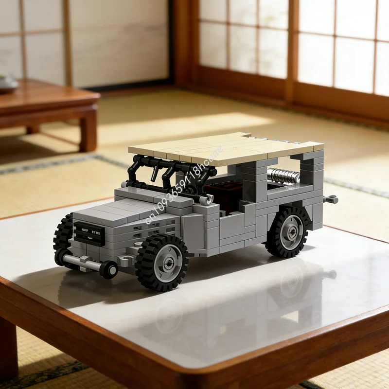 

171 деталь MOC Laffly: конструктор, развивающая игрушка, креативный набор для сборки, подарок на день рождения и Рождество для детей