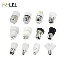 Adaptateur de douille pour lampe à maïs LED, convertisseur de supports de lumière, douille, douille, ampoule spot, E14, GU10, G9, E12, B22, AC 110V-220V