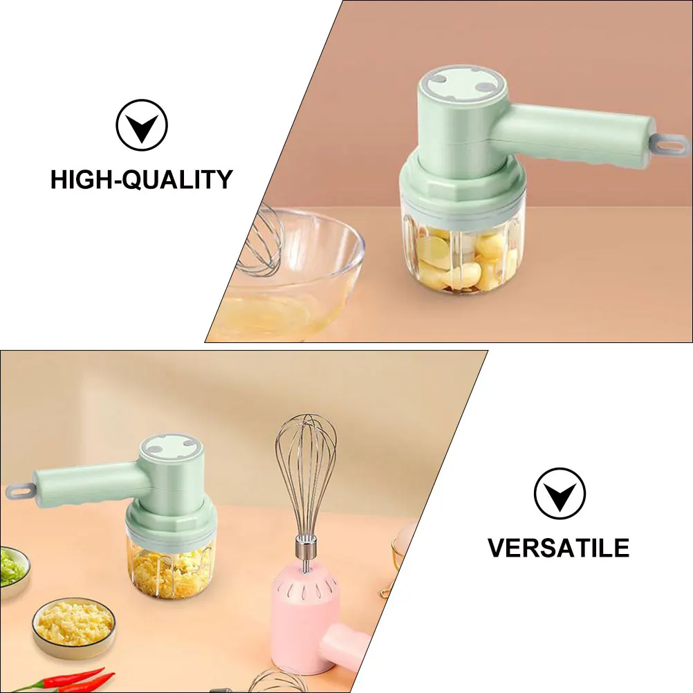 

Electric Garlic Beater Grinder Food Chopper Smasher Ginger and Mincer Kitchen Crusher Mixer