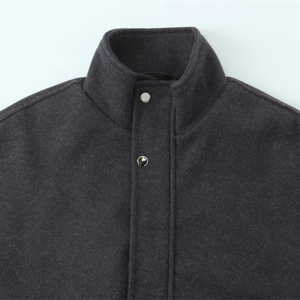 Casual Loose Women's Zipper Flight Jacket Long Sleeve Stand Collar Outerwear Short Style Fashion Winter Collection