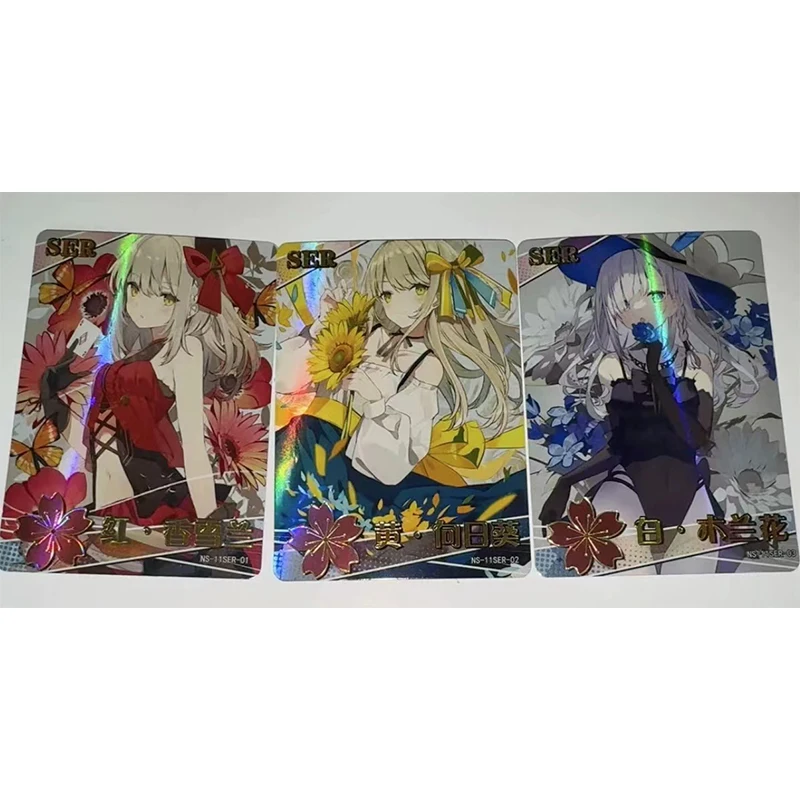 Dewi Anime Misaka Mikoto Cc Kuchiki rukim Megumi Yuuki Asuna Rem 2M11 Set lengkap koleksi kartu mainan hadiah ulang tahun