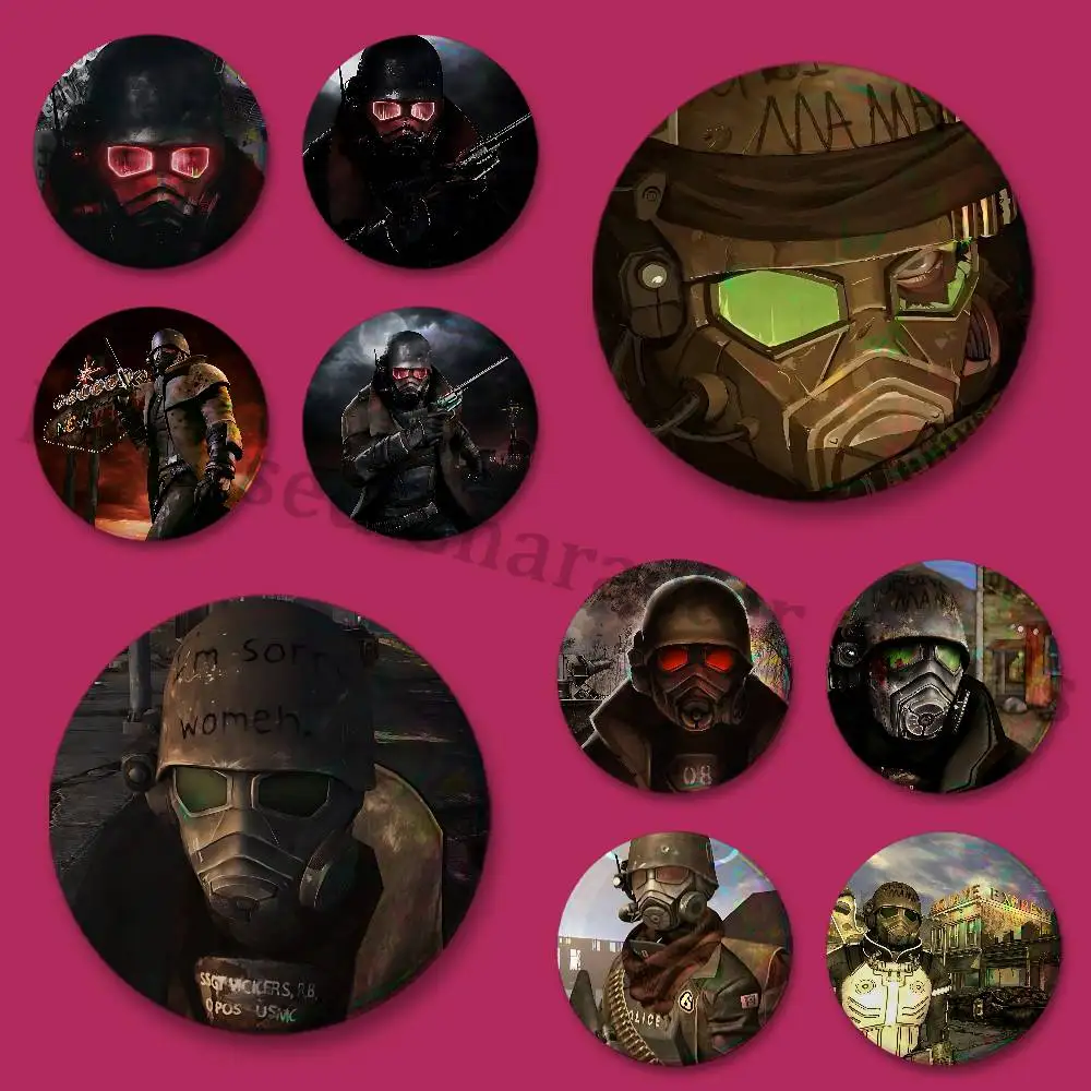 Wasteland NV N-NCR Veteran R-Ranger Artist Alley Fan-made Merch Custom Badges 75mm 44mm 25mm 32mm 58mm Collect Gifts Large