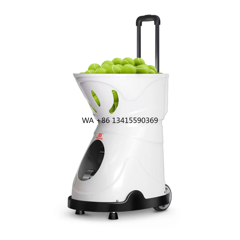 

New Arrival Automatic T2402A Short Distance Tennis Ball Machine Launcher Equipment for Indoor Practice with Remote Control.