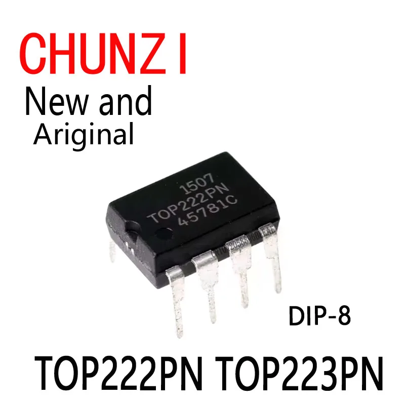 10pcs New and Original DIP-8 TOP222PN TOP223PN