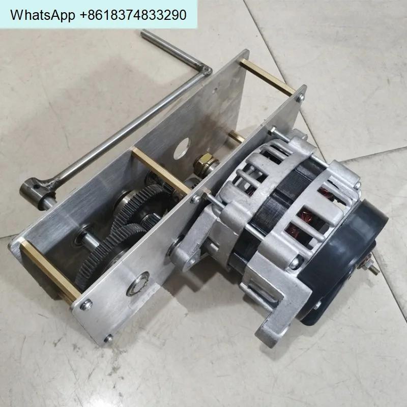 Hand generator growth gear box 220v 1500W watt constant voltage brushless pure copper wire 12V24V