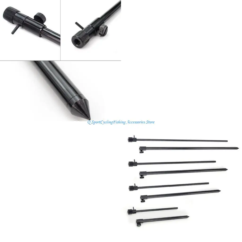  Aluminum Fishing Alarm Base Stabilizer for Secure Rod Placement Up to 15kg