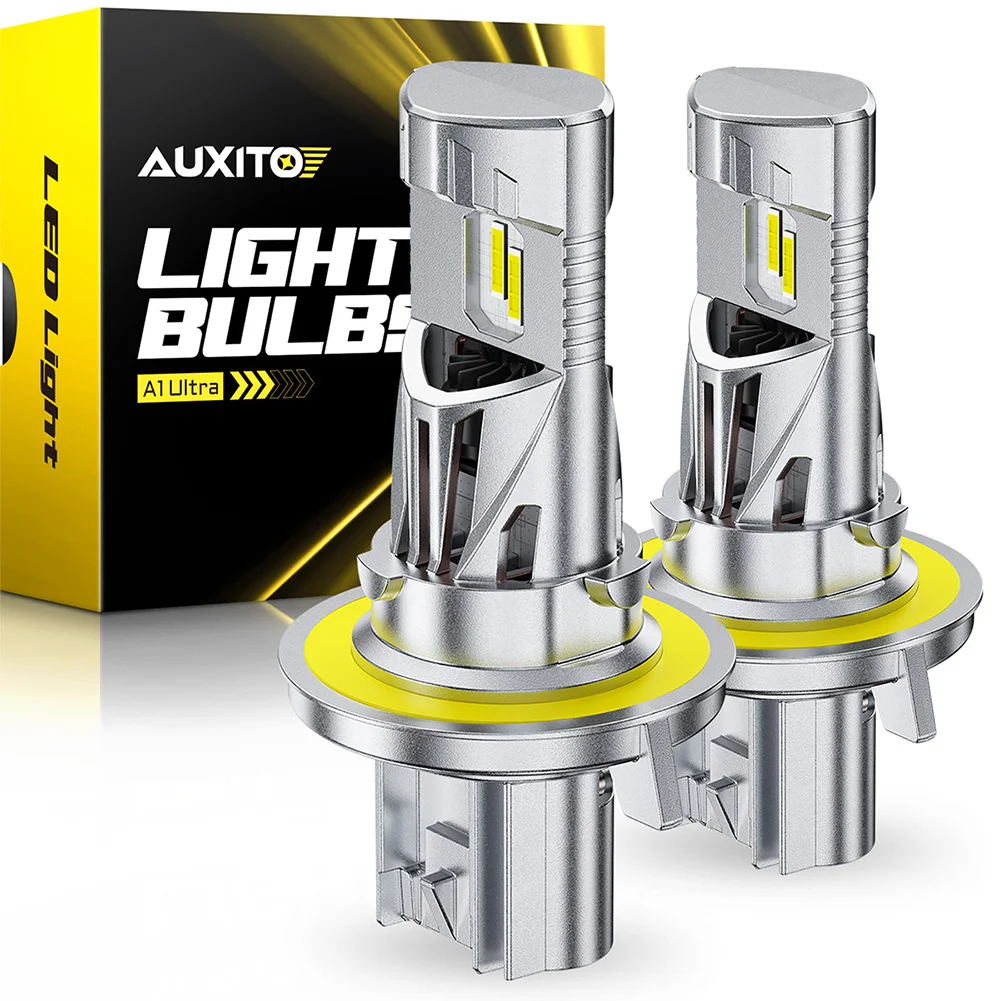 

2Pcs AUXITO 9008 H13 LED Canbus Headlight High Low Beam For Ford Expedition F150 Escape Mustang Auto Bulb White 80W 25000LM 12V