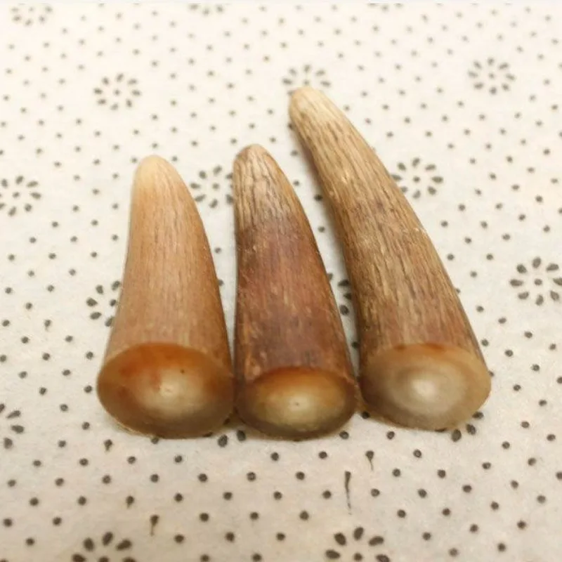 Solid White Yak Horn Raw Material Knife Handle Carving Cow Horn Tip Raw Material Statue Sculpture Home Decor Gothic Decor