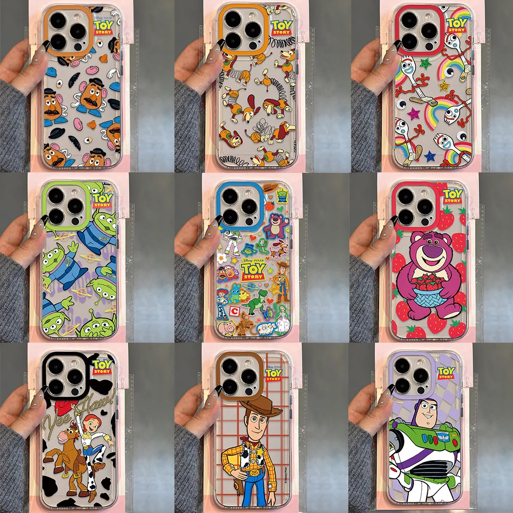 Toy Story Woody Clear Space Phone Case For Xiaomi Redmi NOTE 9 10 11 12 12C 13 13C K30 K50 10C Pro Plus 4G 5G Transparent Cover