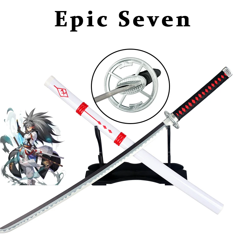 Epic Seven Katana 104 cm/41 Zoll Cosplay Spiel Charakter Waffen Requisiten Spielzeug Schwerter 1:1 Original Reproduktion Party Geschenke