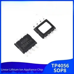 Cargador de batería de iones de litio lineal, Chip IC, SOP8, 5 piezas, TP4056, 1A