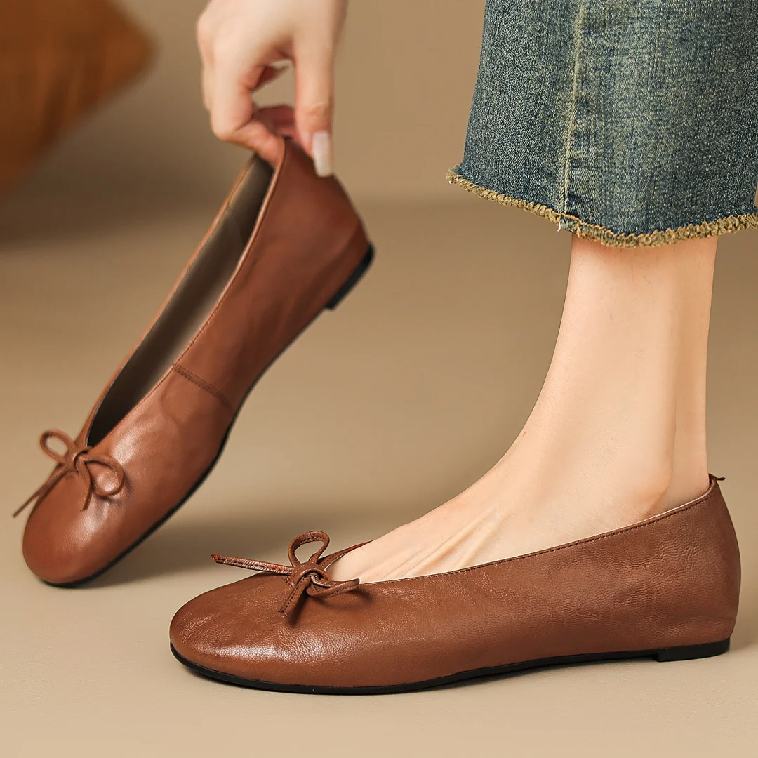 danxuefei-ballerines-pour-femmes-en-peau-de-mouton-bout-rond-avec-nœud-decoratif-a-enfiler-de-haute-qualite-douces-et-confortables-chaussures-decontractees-taille-40