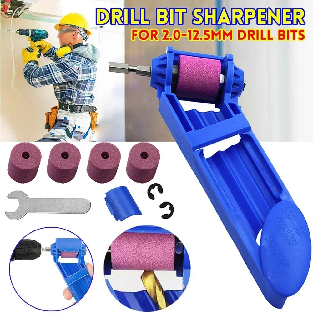 

Corundum Grinding Wheel Bit Tool Portable Drill Bit Sharpener Twists Drill Bit Sharpen Machine For Step Drill Accessories