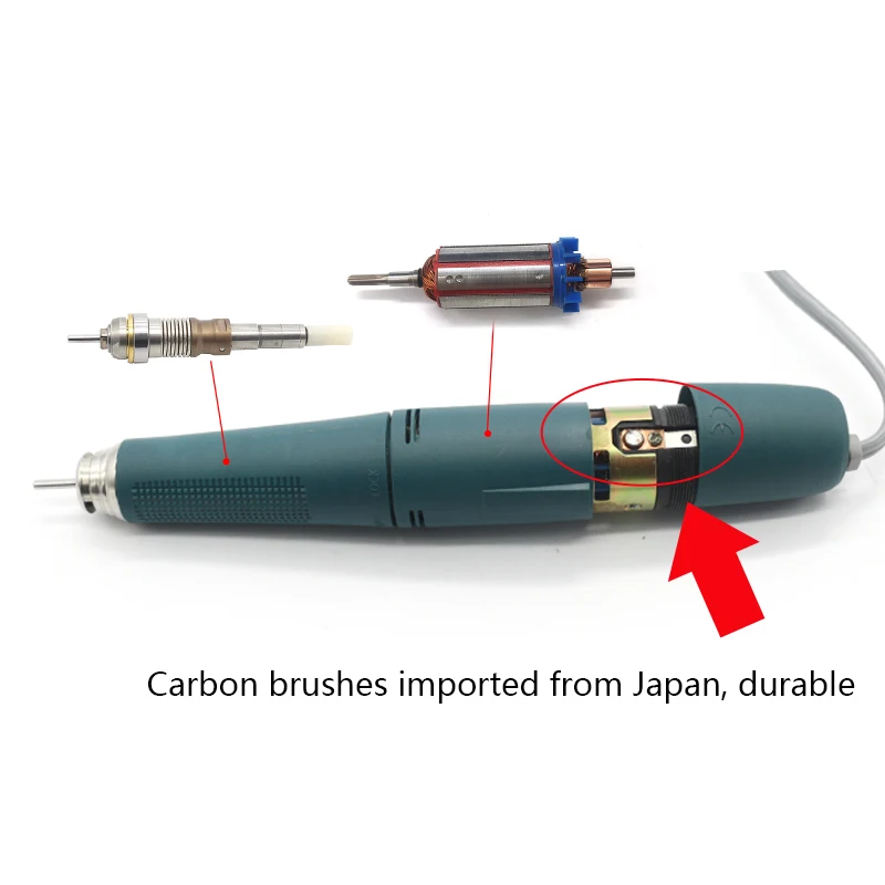 45000 RPM Handle Double Lock Laboratory Electric Micro Motor Jewelry Jade Handpiece 103L