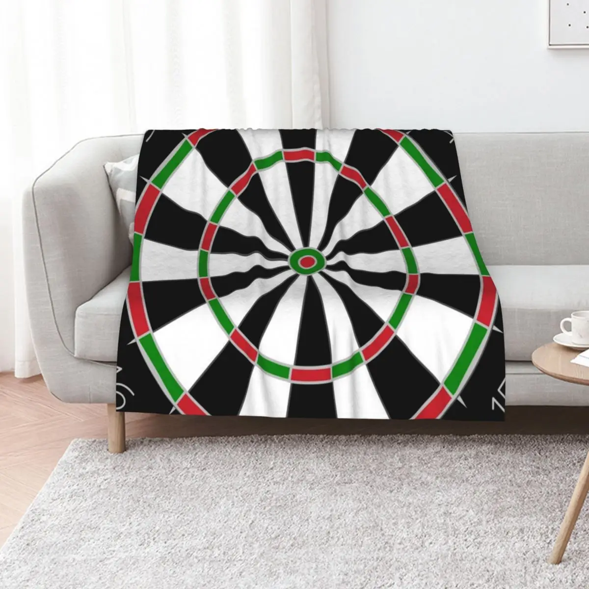 Dart Board Throw Blanket Sofa Plaid on the sofa Soft Big heavy to sleep Blankets Sofas Of Decoration Furry Blankets