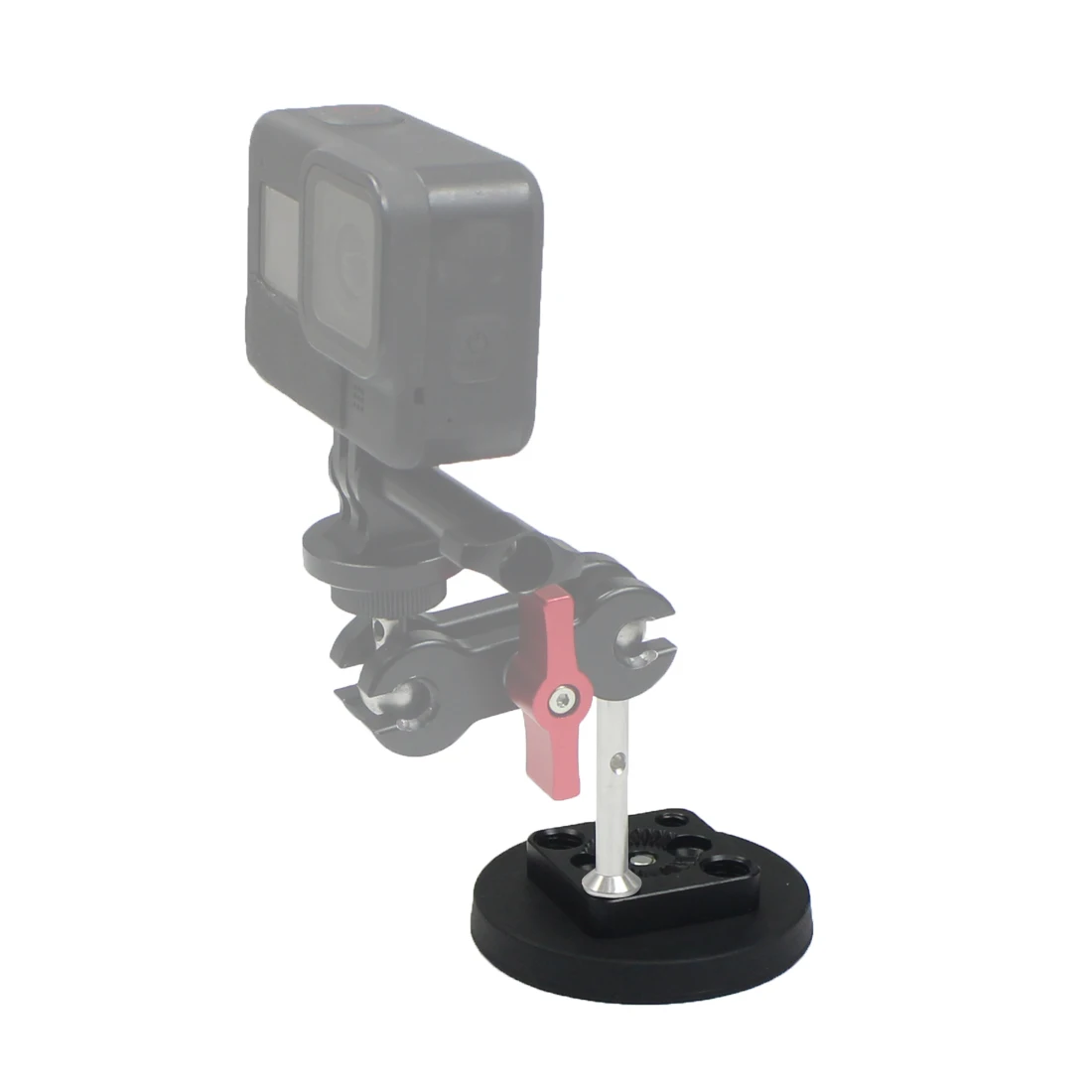 Magnetischer Magnet Auto-Saugnapf-Basis, Durchmesser 66 mm/43 mm, 1/4 Zoll Stativ-Adapter, Kugelkopf für GoPro-Kamera, Osmo Pocket Gimbal, Mobiltelefon – Detail 35