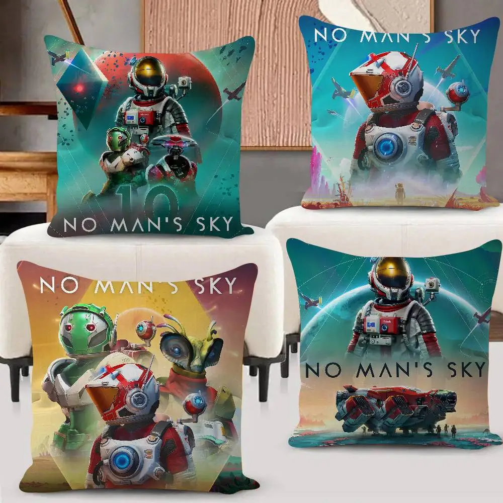 No Man S Sky Games Pillow Dust Cover Bedroom Kids Party Decoration Pillowcase Birthday Children Gift