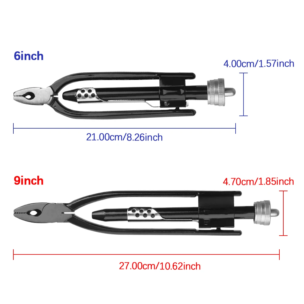 Wire Winding Pliers Tigthen Twisting Tools Hand Repair Kit 6inch 9inch Unidirectional Aircraft Safety Wire Twisting Plier