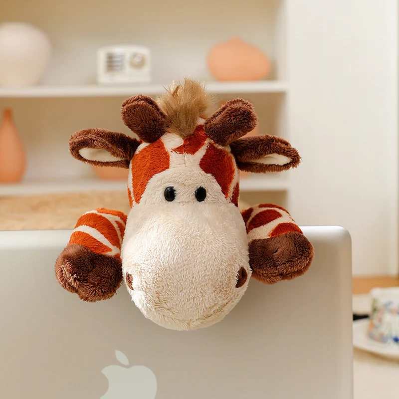 30CM Schöne Wald Tier Plüsch Spielzeug Weiche Angefüllte Cartoon Tier Puppe Niedlichen Affe Löwe Schafe Hirsch Elefant Desktop Dekoration