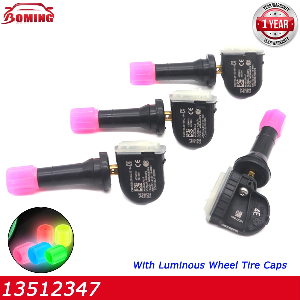 

Новый датчик контроля давления в шинах 13512347 13540606 13597645 со светящейся крышкой для Opel Astra K Insignia B Vauxhall Insignia