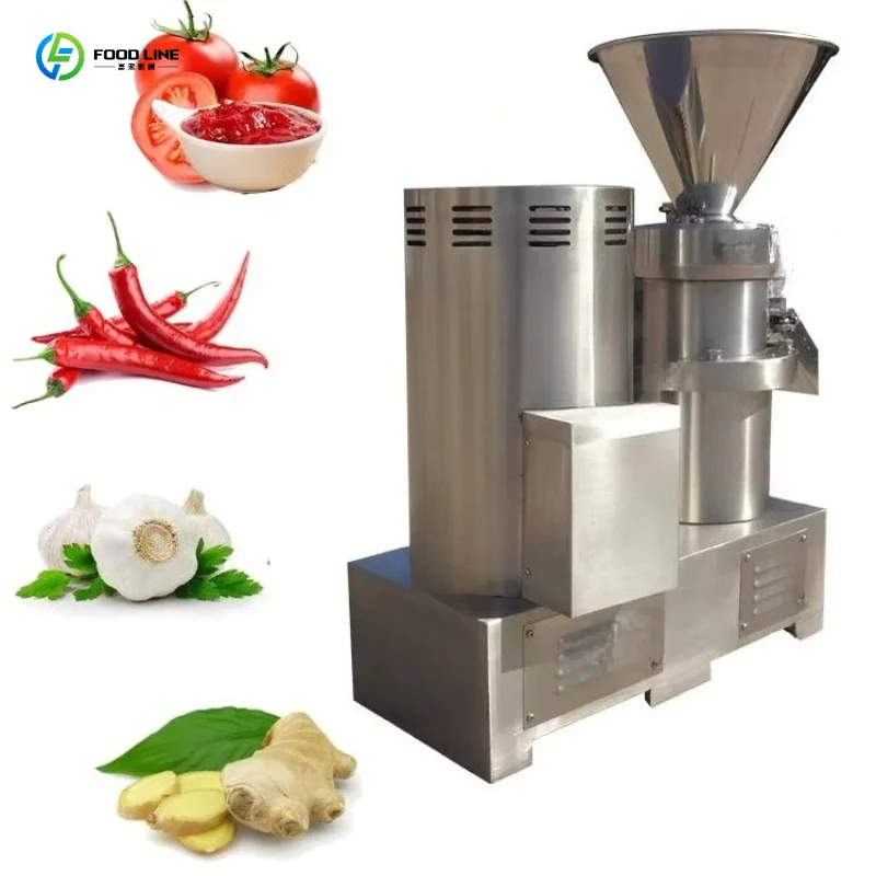 Customized Commercial Electrical Wet Nut Butter Grinder Production Equipment Milk Tahini Peanut Butter Making Machine