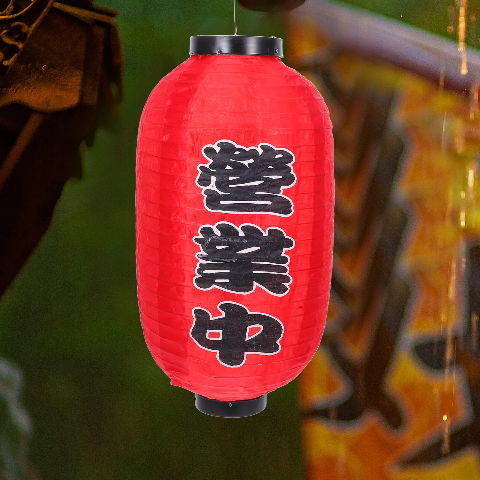 2 Pcs Store Decoration Lanterns Outdoor Waterproof Japanese Festive Asian Hanging Pendant Set Sushi Restaurant Decor Iron