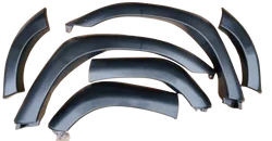 Car Fender Flares Arch Wheel Eyebrow Protector Mudguard Sticker for Toyota Land Cruiser  LC80 FZJ80 4500
