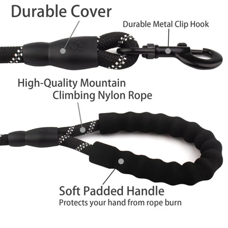 1.5m Pet Leash with Padded Handle 4