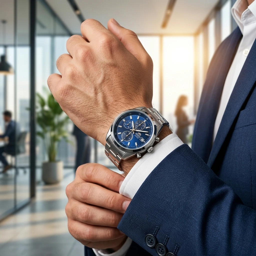 Reloj cronógrafo deportivo de  - Open Heart Watch reseña y precio