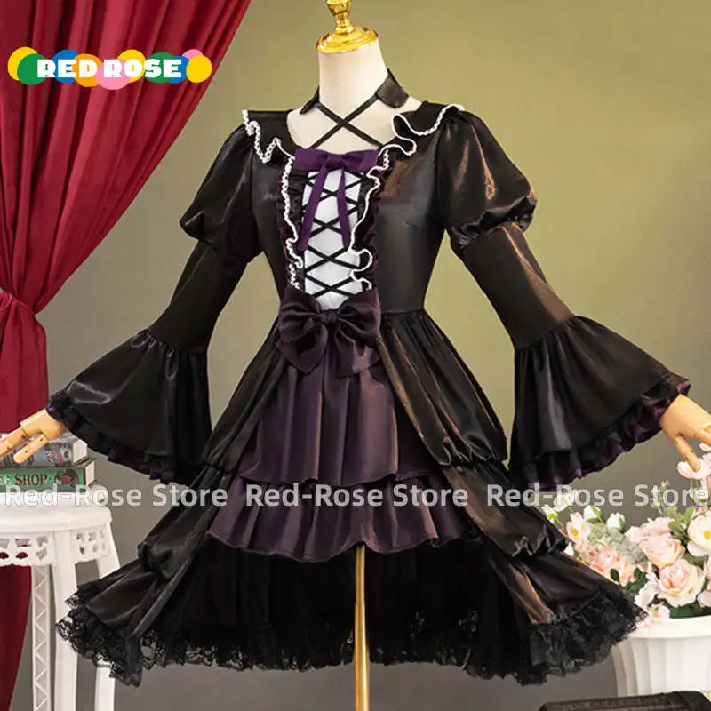 Puella Magi Madoka Magica the Movie: Rebellion and Don Quijote Collaboration Homura Akemi Cosplay Costume