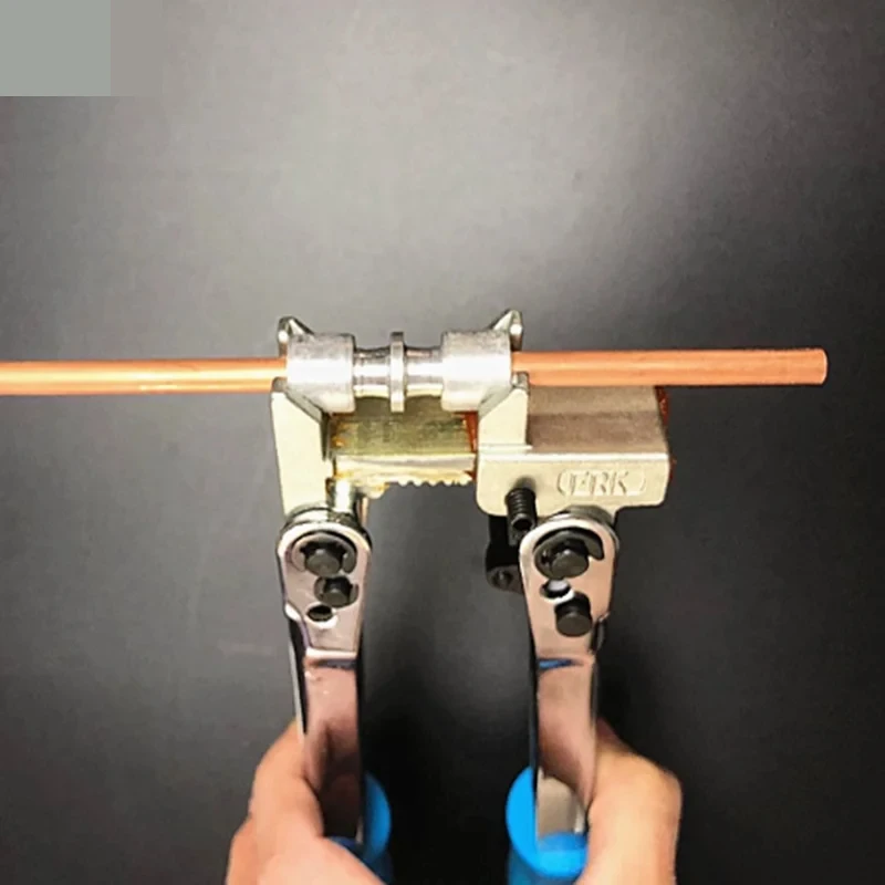 ロックリング圧着ペンチ、冷蔵庫キャビネット冷凍メンテナンス、溶接不要ツール、クイッククロージングコンポジットリング